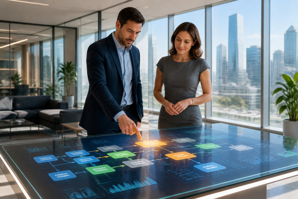 Collaboration sur un diagramme doptimisation