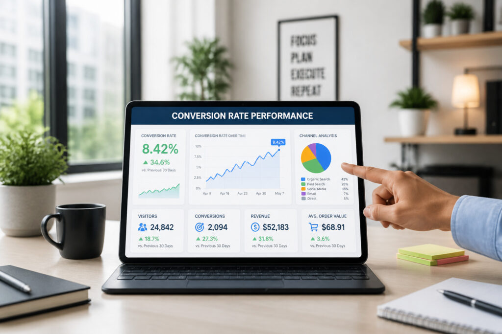 Analyse de performance des taux de conversion