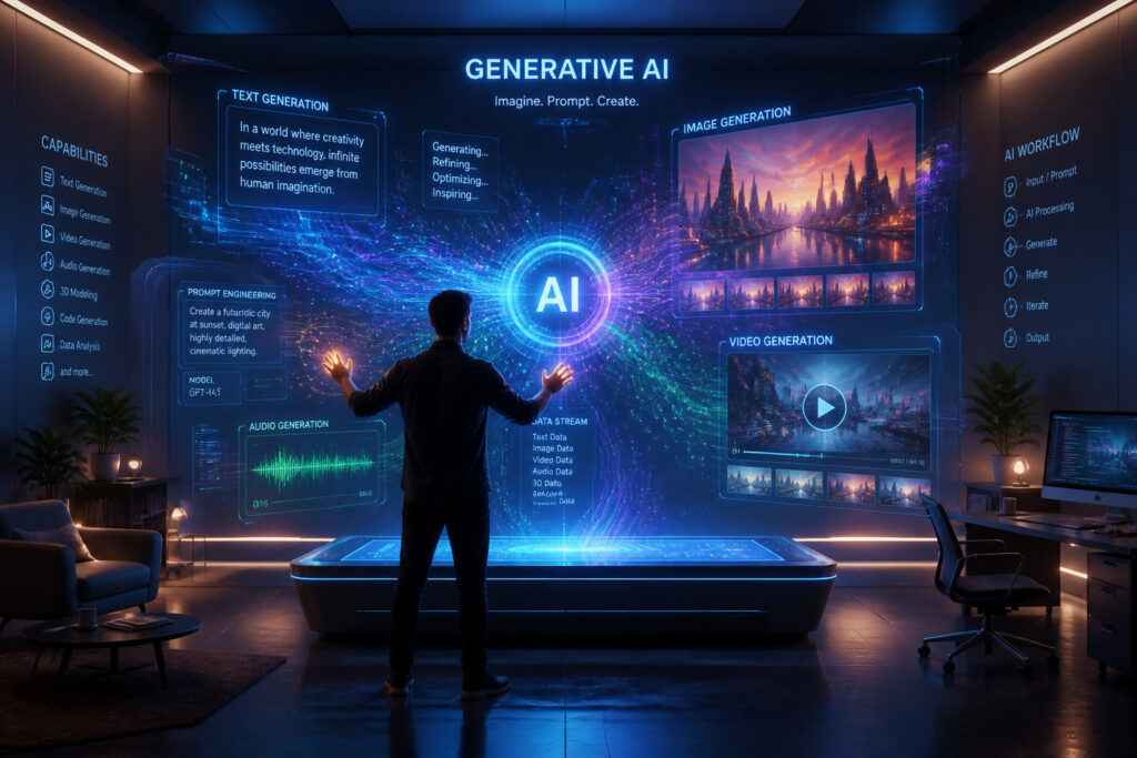 Ia generative linteraction homme machine