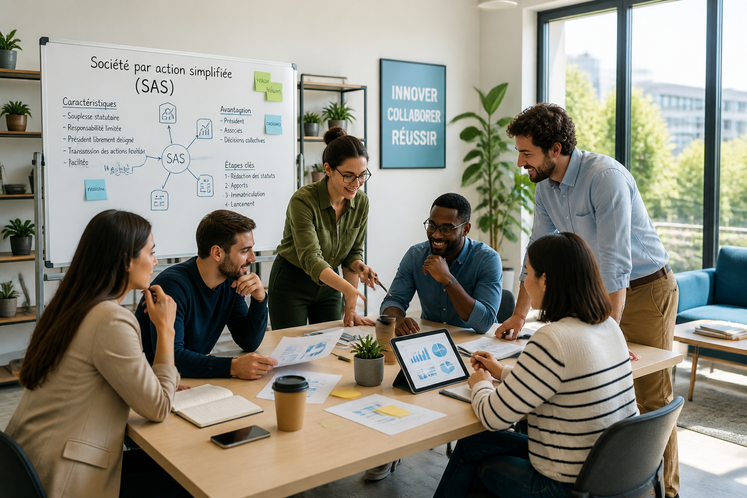 Collaboration et strategie pour une sas