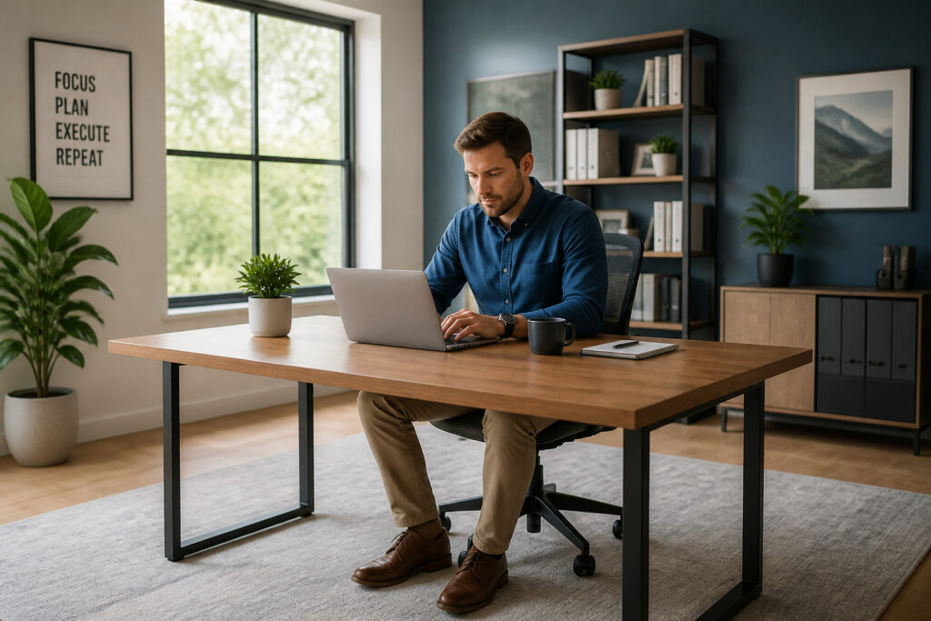 Bureau moderne et productif