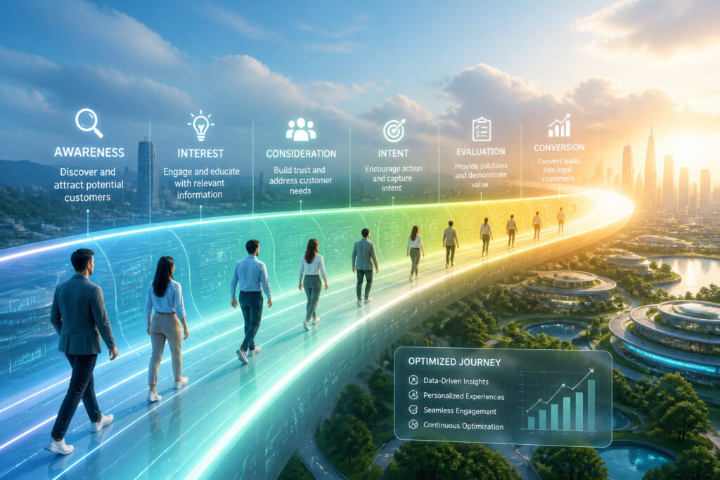 Le parcours client optimise vers le succes