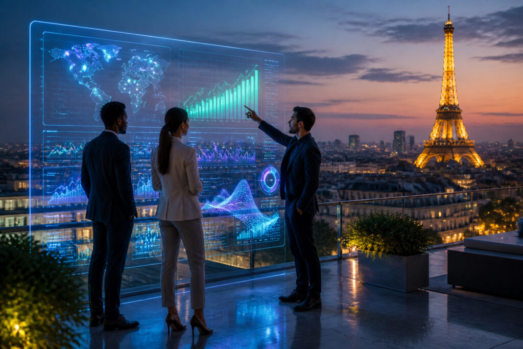 Analyse de donnees futuriste a paris